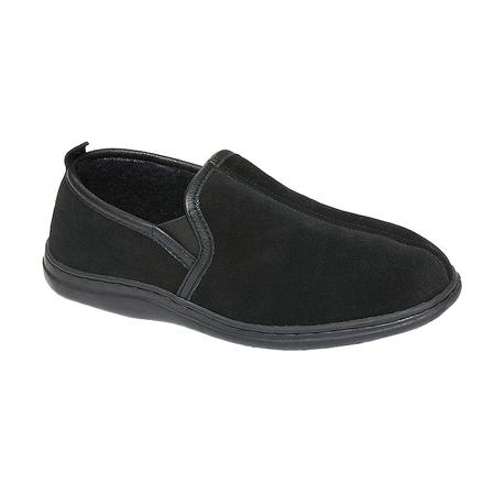 MEN'S KLONDIKE BLACK SUEDE SLIPPER