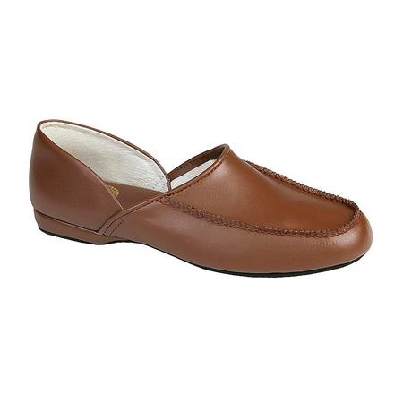 MEN'S CHIPCOPEE TAN LEATHER SLIPPER