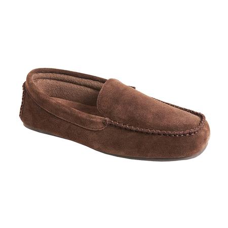 MEN'S DARREN CHOCOLATE MOCCASIN SLIPPER