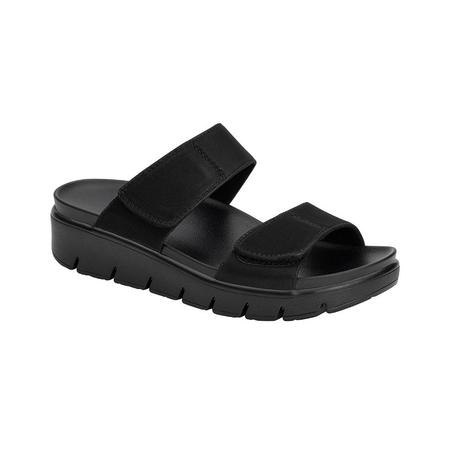 WOMEN'S RUBIE BLACK SOFTIE ADJUSTABLE SLIDE