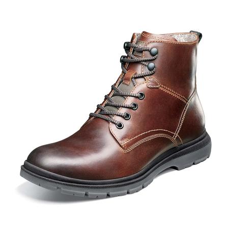 MEN'S LOOKOUT CHUKKA BROWN PLAIN TOE BOOT