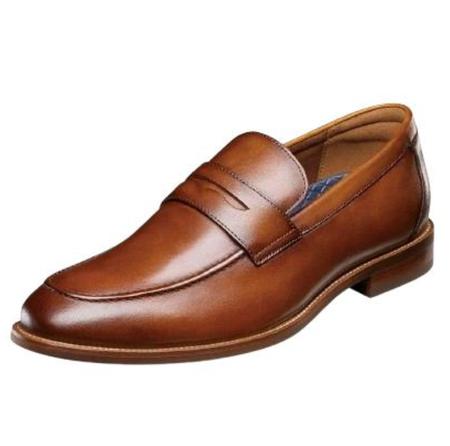 MEN'S RUCCI PENNY LOAFER COGNAC LEAT