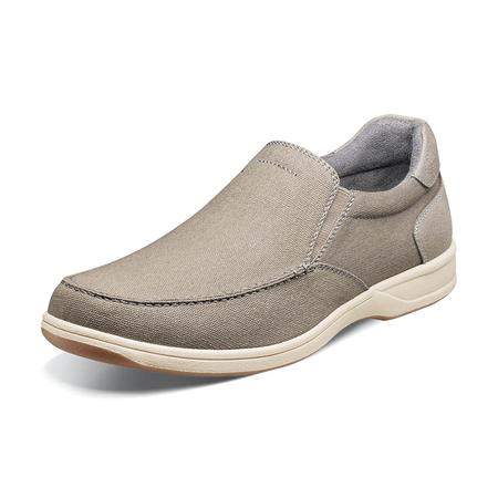 MEN'S LAKESIDE CANVAS GRAY SLIP-ON