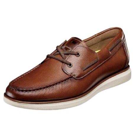 MEN'S TROPICS ELASTIC BOAT COGNAC LE