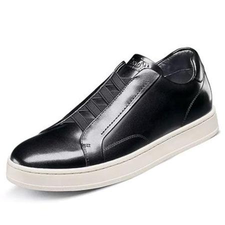 MEN'S MONOPOLI ELASTIC  SNEAKER BLACK/WHITE