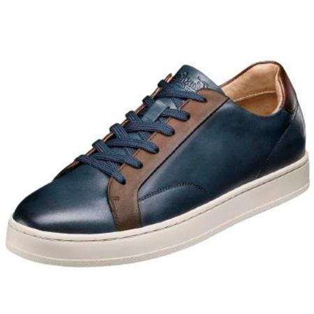 MEN'S MONOPOLI LACE SNEAKER NAVY/COGNAC