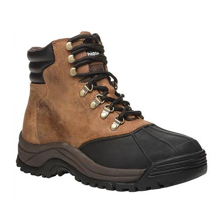 MEN'S BLIZZARD MID LACE BLACK/BROWN BOOT
