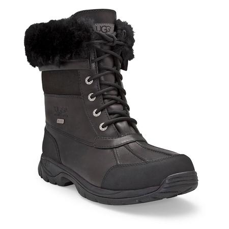 MEN'S BUTTE BLACK LEATHER BOOT