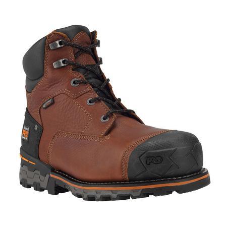 MEN'S BOONDOCK 6 BROWN COMPOSITE TOE BOOT