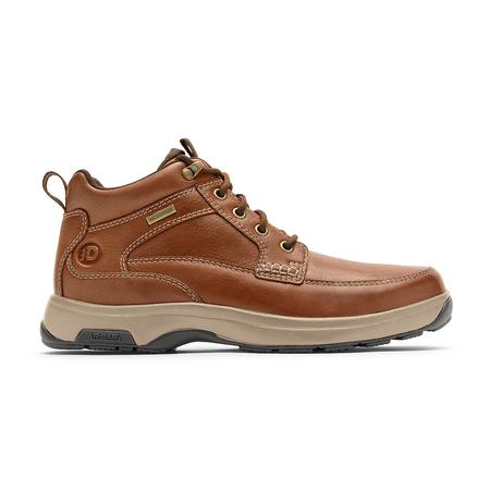 MEN'S 8000 MID WATERPROOF TAN LEATHER BOOT