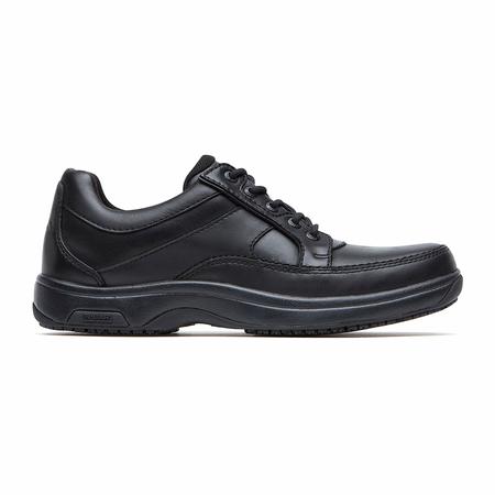 MEN'S MIDLAND SERVICE BLACK LACE SHOE