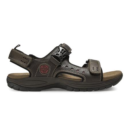 MEN'S NOLAN-DUN BROWN 2 STRAP SANDAL