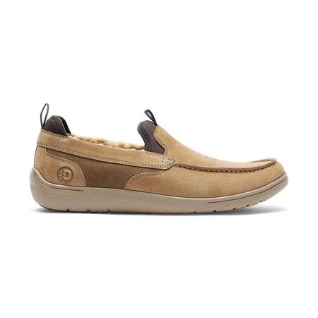 MEN'S FITSMART VICUNA NUBUCK SLIPPER